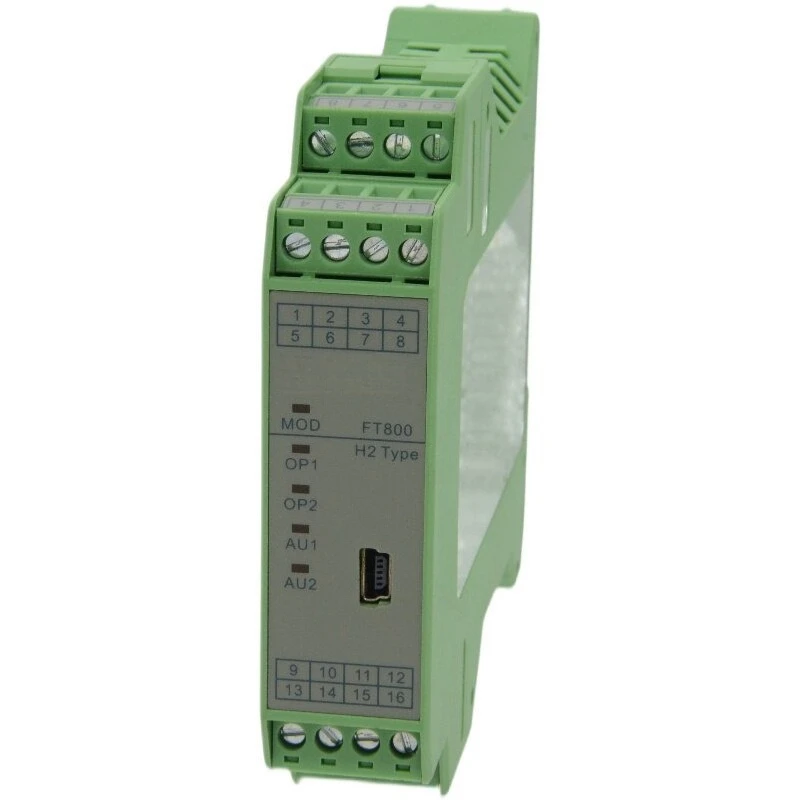 For H2-FT819 Rail Type Ultra-high Precision, Intelligent Thermostat Module Pid Temperature and Pressure Transmitter RS485