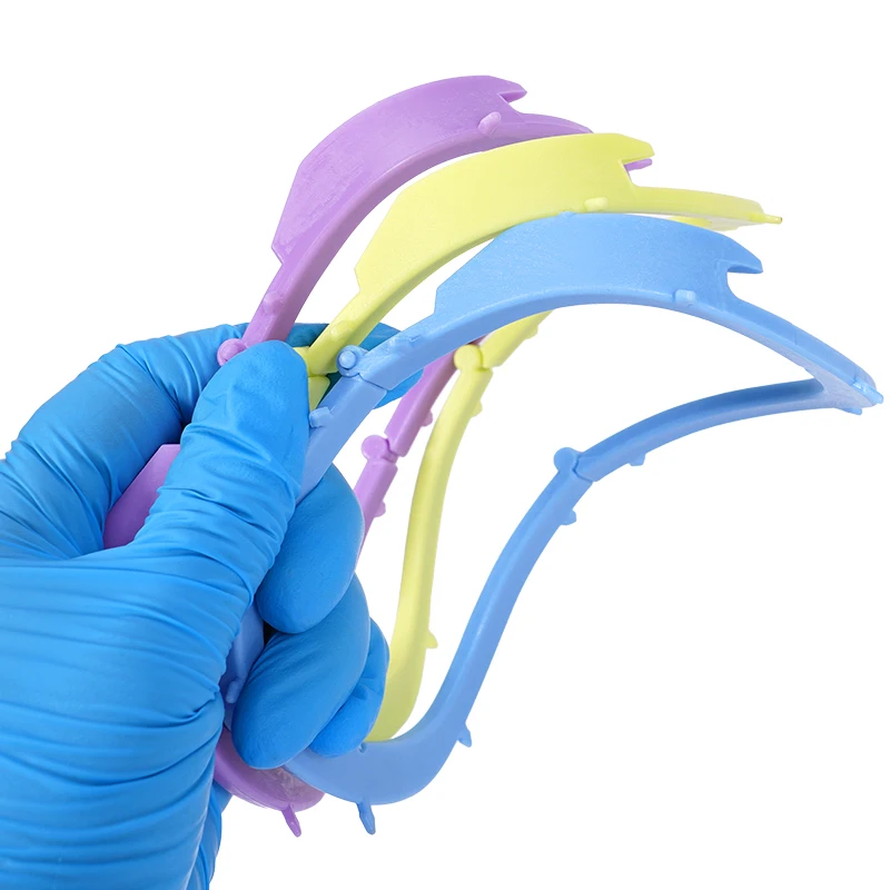 1pc Dental Foldable Frame Plastic Rubber Dam Sheets Bracket For Support Oral Barrier Tools Dentistry Instrument