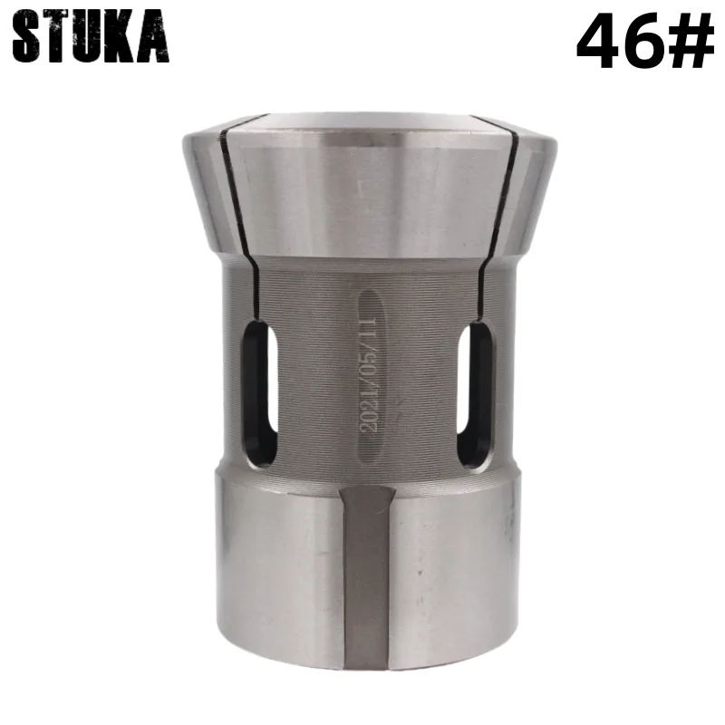 tipo Furo Redondo Torno Cnc Pinça de Tração Traseira Mola de Aço Mandril de Alta Precisão Redondo Quadrado Hexágono Ck46 6.046.0 mm
