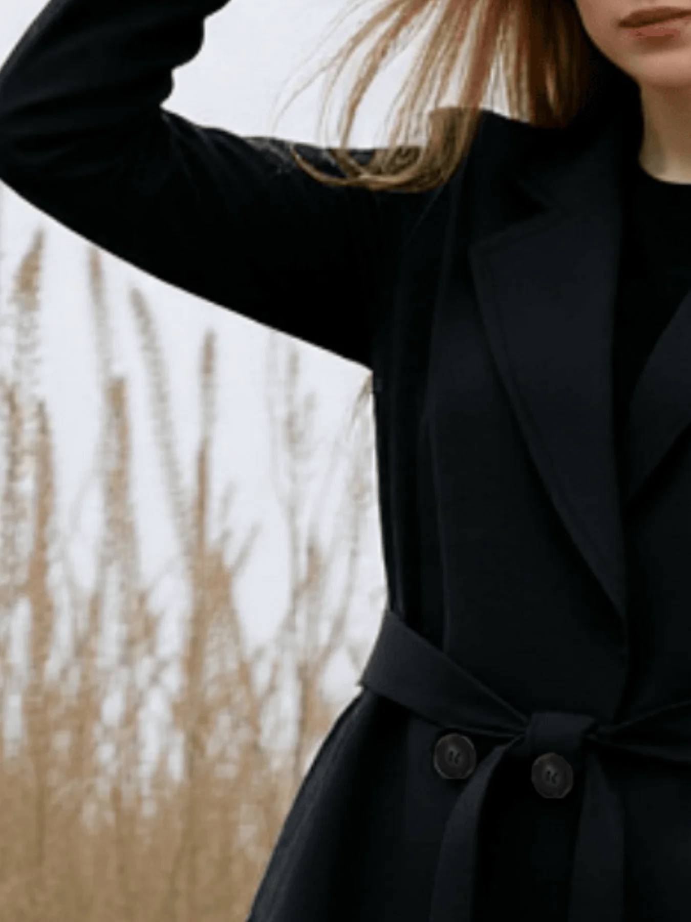 معطف شتوي للنساء ملابس خارجية أنيقة مع حزام معطف طويل للغاية سترة نسائية طويلة معطف سميك مبطن على الموضة الدافئة #5