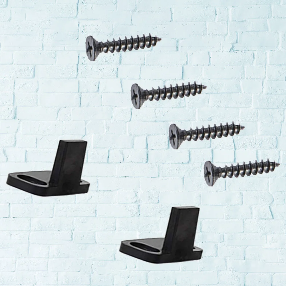 

2pc Adjustable Guide for Ground Mount Sliding Barn Sliding Barn Doors Durable Carbon Steel Door Hardware Universal Mount
