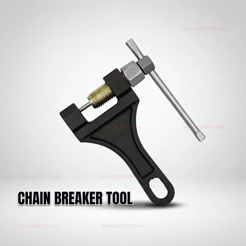 

Motorcycle Chain Breaker Riveting Tool for 420-530 Chains Heavy Duty Chain Link Removal Separator Repair Tool Universal Fit