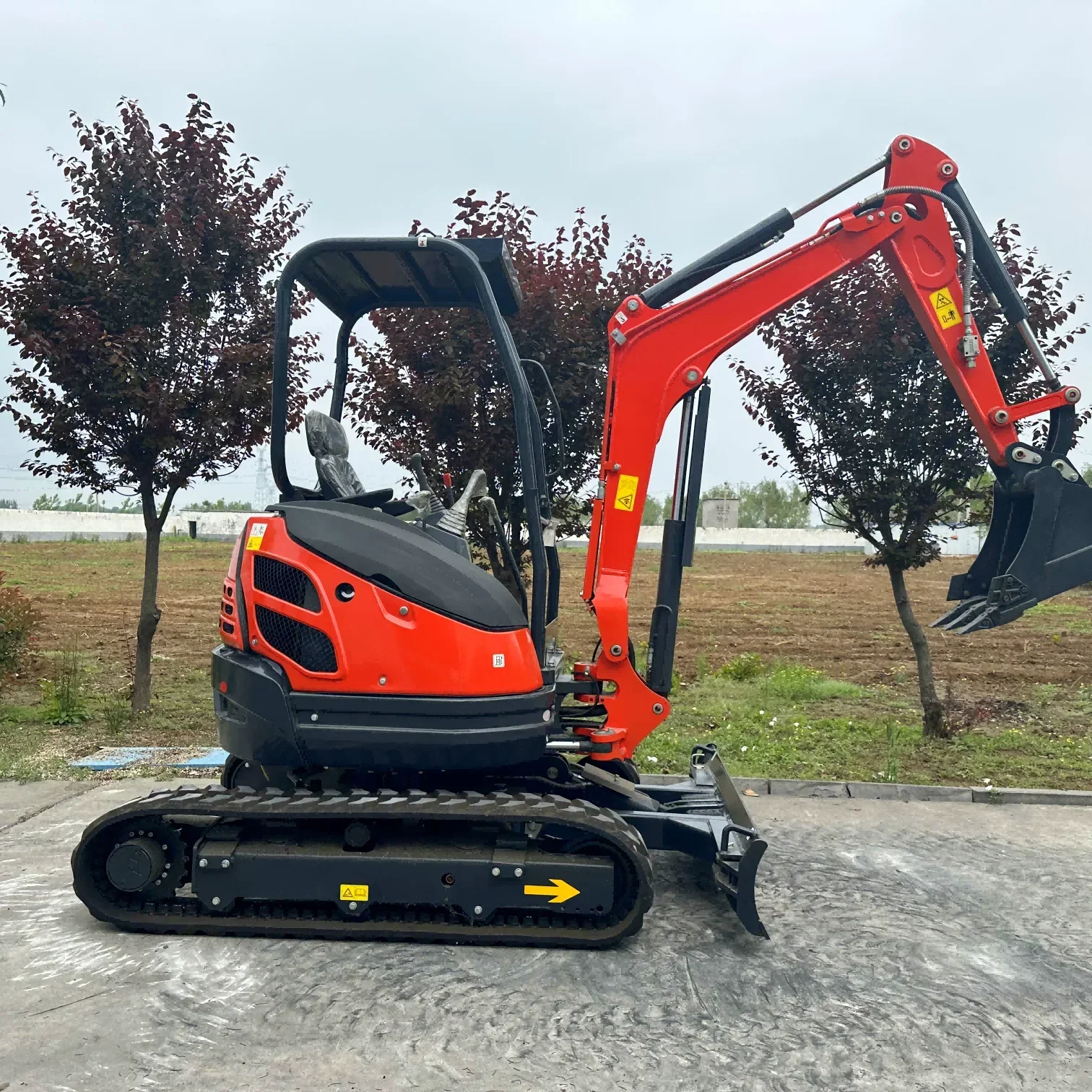 Free Shipping Mini Excavator EPA/EURO5 Kubota Engine 3.5Ton Crawler Micro Digger 1 ton 2 ton Hydraulic Farm Small Mini Excavator