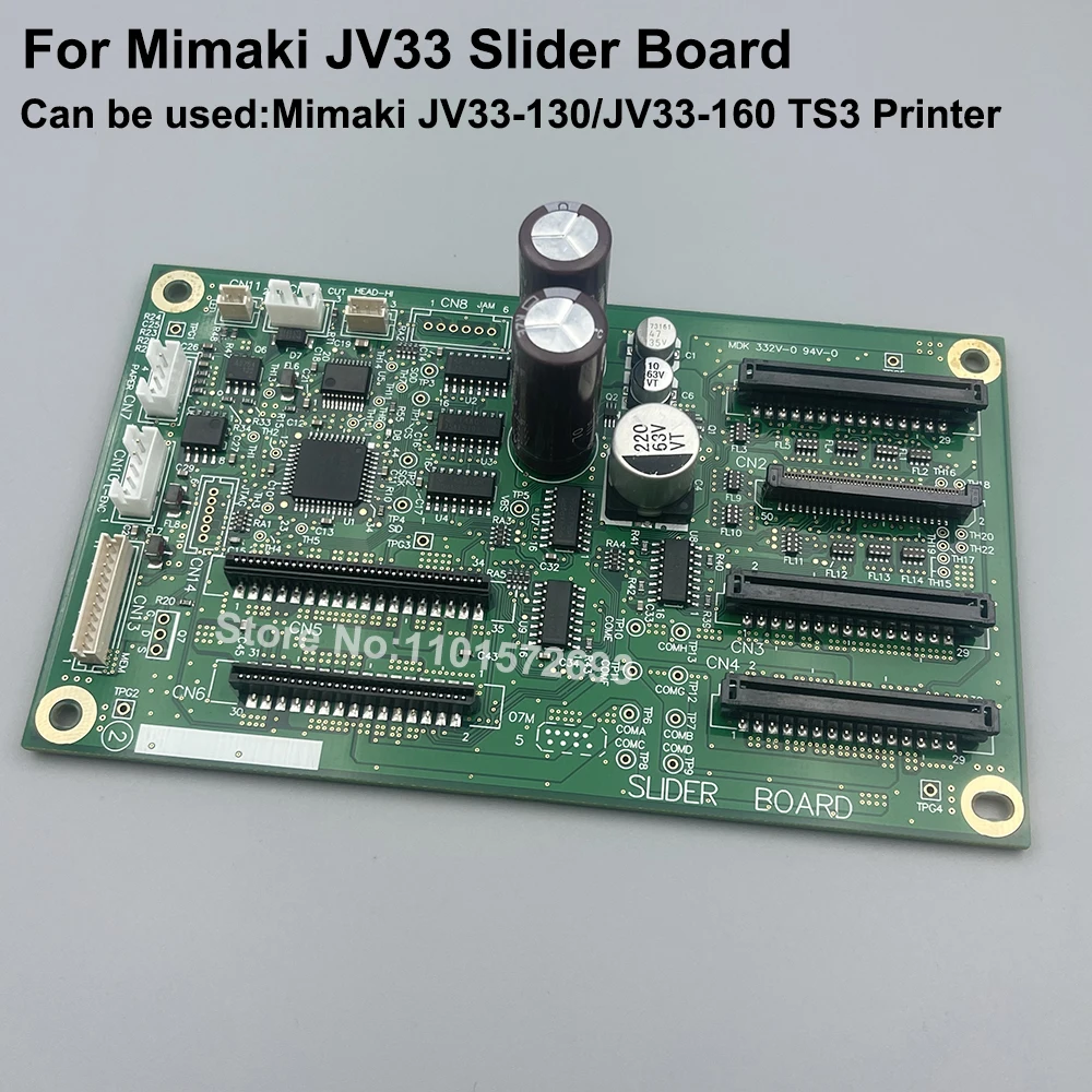 

1PC Mimaki JV33 Slider Board Card E400590 for Mimaki JV33-130 JV33-160 TS3 Printer DX5 Printhead Print Head Carriage Boards