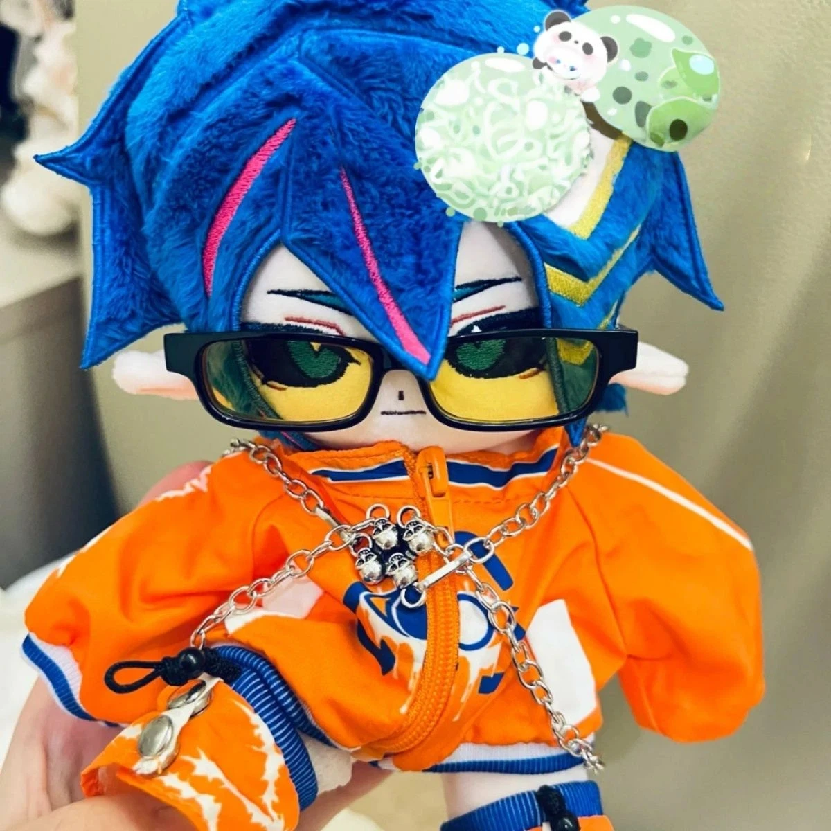 20cm AOTU Ninler Pluszowe Zabawki Miękki Korpus Przystojny Chłopak Cosplay Przebranie Ubrania Pluszaki Figurki Anime Prezent Urodzinowy