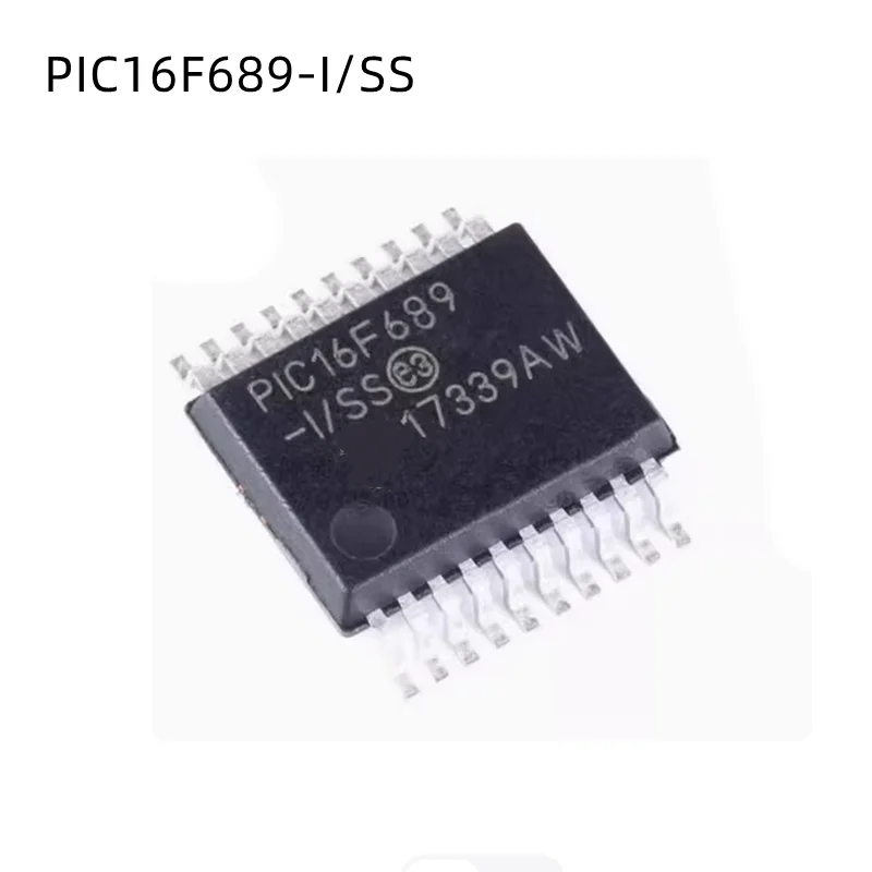 5Pcs/Lot PIC16F689 PIC16F689-I/SS SSOP20 New Original Chip