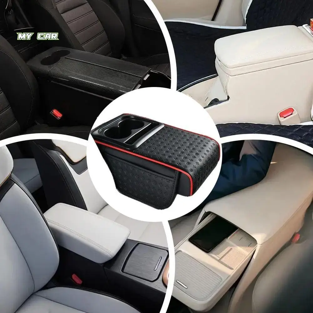 

Подстаканник, подлокотник, увеличивающая подушку, слот для телефона, экономия места, автоматический чехол на подлокотник, нескользящие боковые карманы для хранения