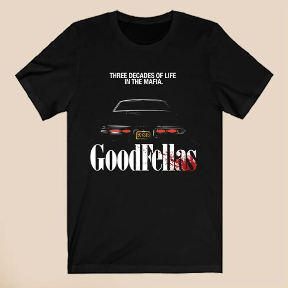 Goodfellas Three Decades Men's Black T-Shirt Size S-5XL