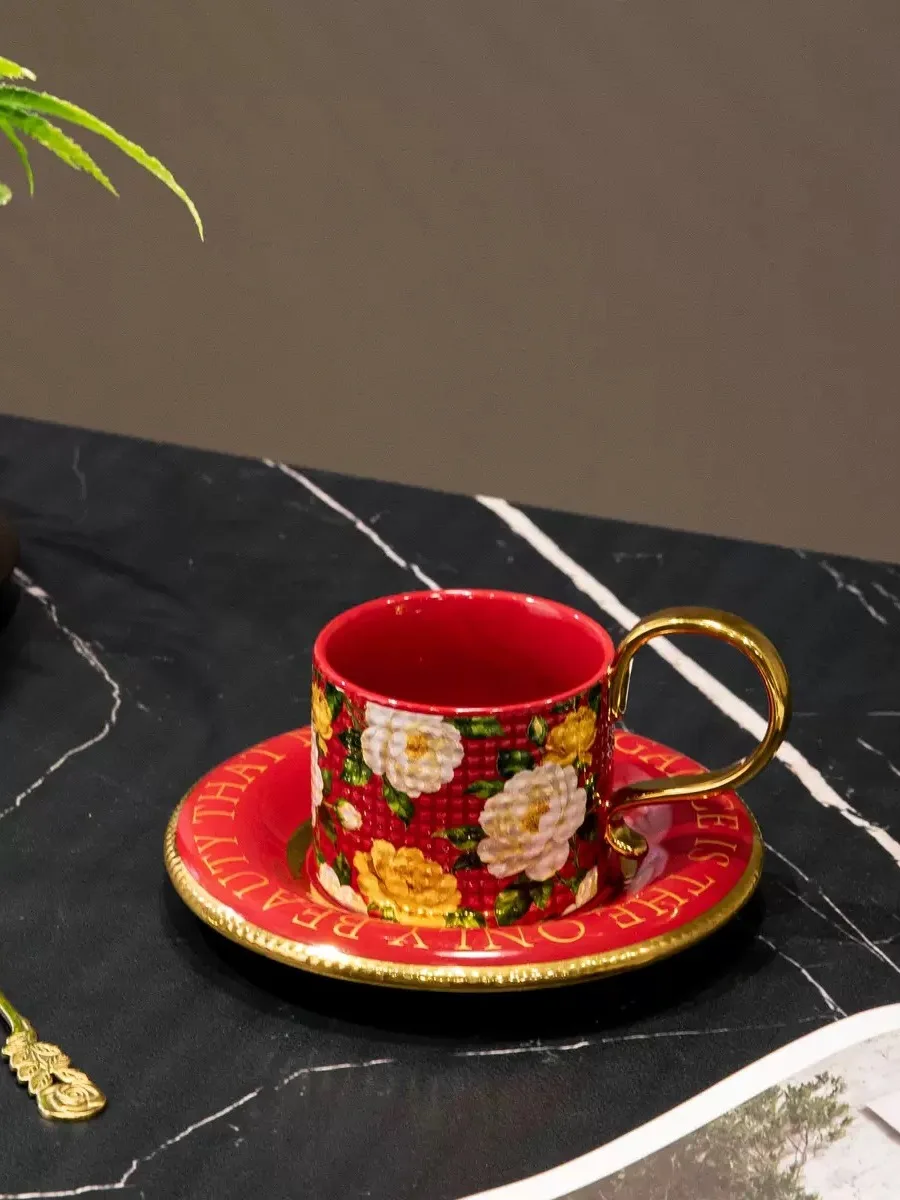 elegant-european-ceramic-coffee-cup-and-plate-set-wedding-favor-handmade-crafted-texture-design-for-cafe-restaurant-home-office