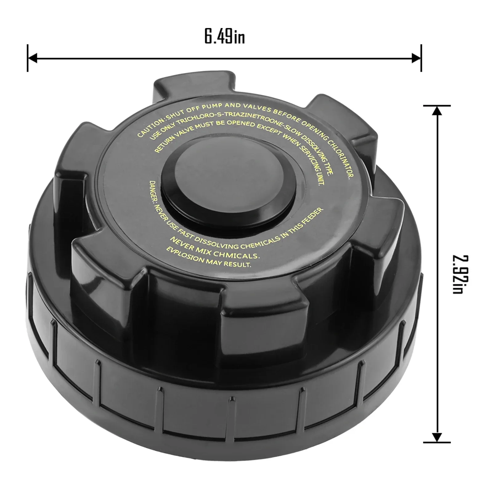 Coperchio del coperchio di ricambio del cloratore per alimentatore automatico Hayward Cl200 CL220 con cloratore per garantire nessuna perdita, facile da installare