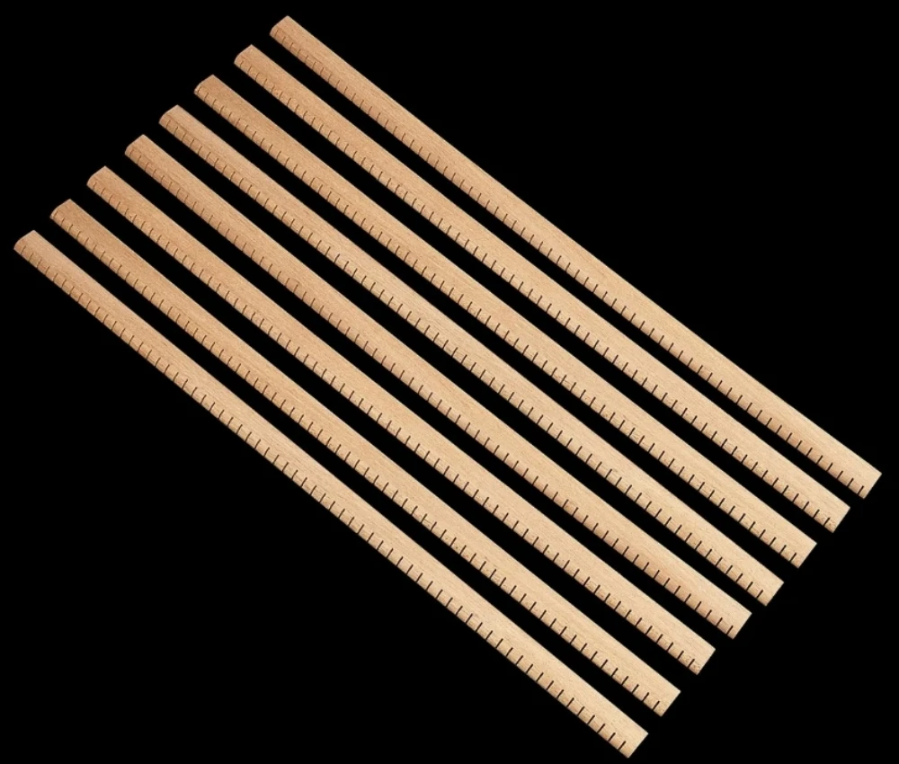 50x Guitar Reverse strip kerfing inside Lining binding Ayous wood luthier 370x17x4mm builder