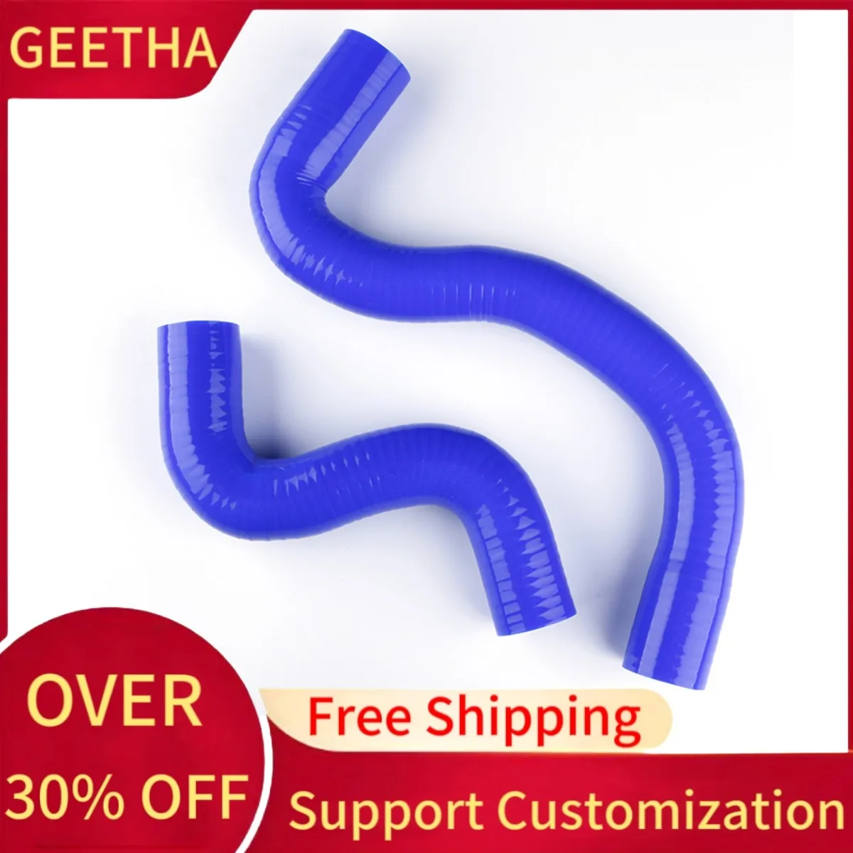 For 1998-2007 Peugeot 206 Manul 1.6L TU5JP4 16V Silicone Radiator Coolant Pipe Tube Hose Kit