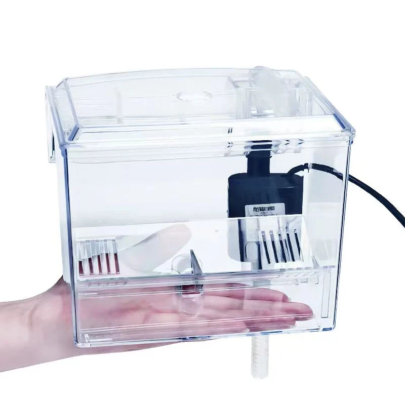  High Transparent External  Aquarium fish breeding box juvenile fish tank isolation Betta fry spawning apparatus Tropical fish