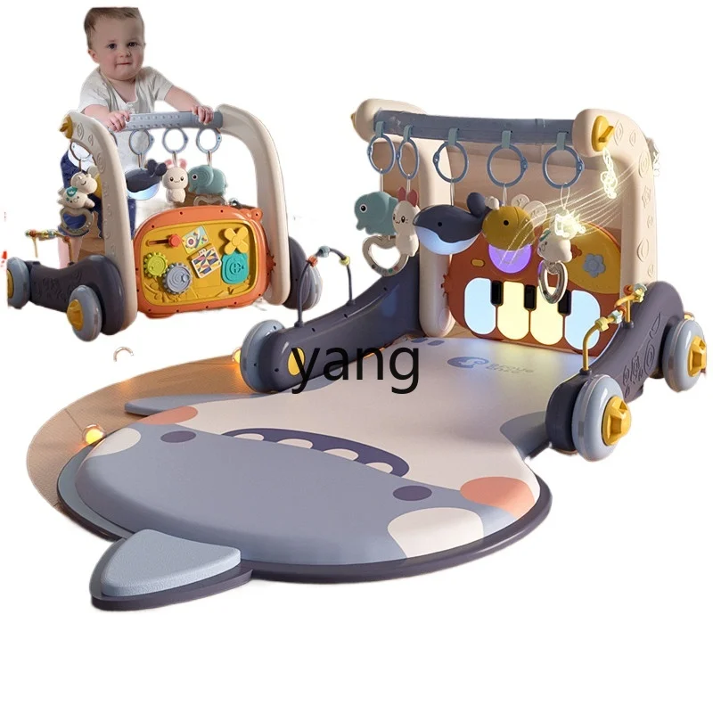 

CX Baby Pedal Piano Gymnastic Rack Walker 0-1 Years Old Early Education Newborn Baby Toys