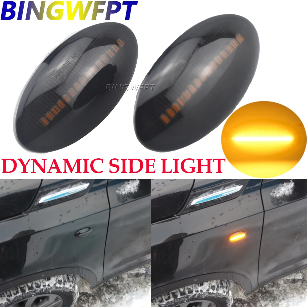 Dla Suzuki APV Arena Alto Grand Vitara Ignis Jimny Vtarai Splash Dynamic LED Side Marker Lights Turn Signal Light Blinker