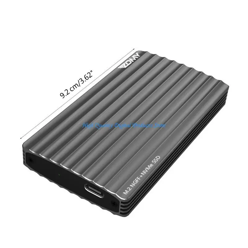 U2JE SSD NVME M.2 Case Double NGFF Корпус 10 Гбит / с SSD Case USB3.1