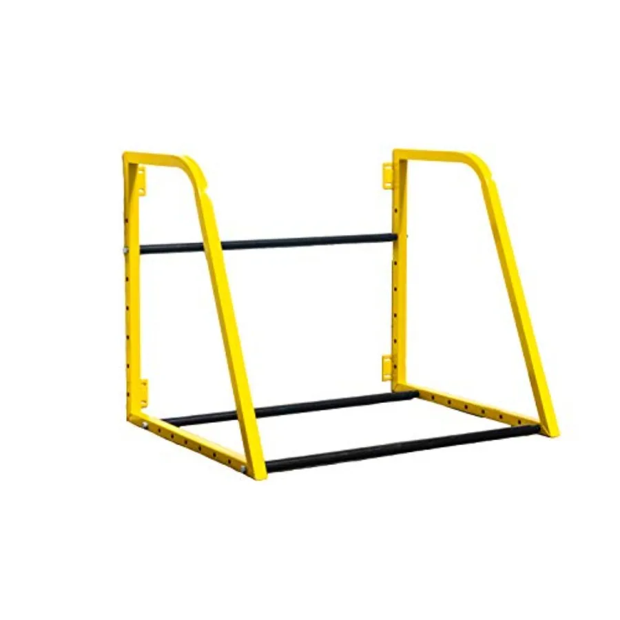 Garage/Shop heavy-duty adjustable wall-mount tire storage rack: powder-coated steel, black, telescoping 3248 width, 375 lb ccit view 6