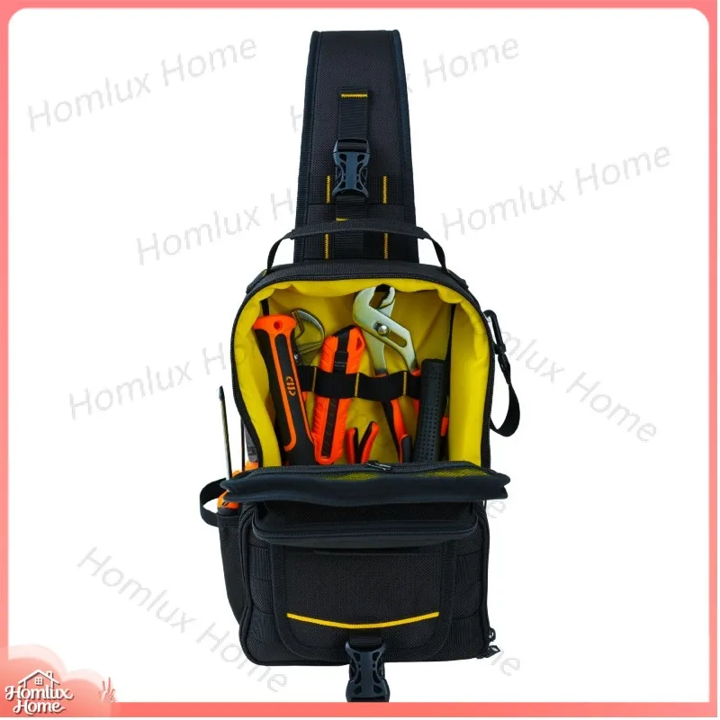 Multi-Functional Magnetic Tool Bag for Electricians Woodworkers and DIY Repair – Outdoor Work Utility Pouch with Oxford Cloth