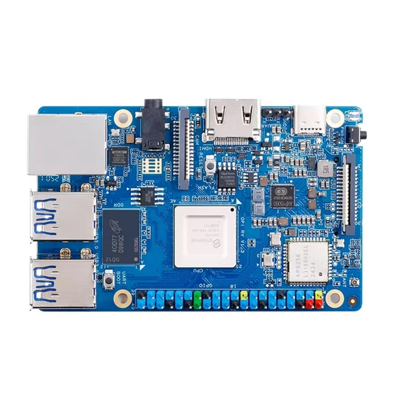 

Плата разработки Y19A Orange Pi RV Макетная плата Wi-Fi + BT5.0 Gigabit Ethernet 2 ГБ