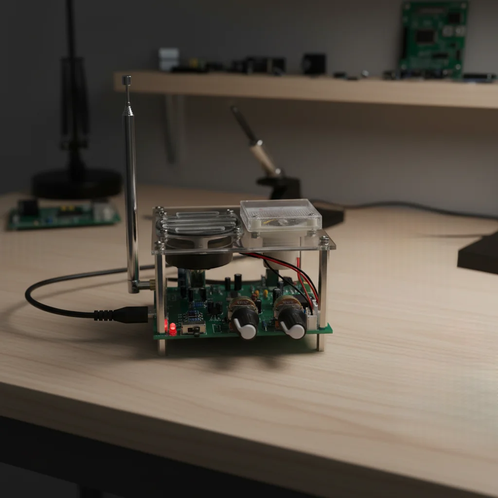 

DIY FM/AM радио электронный проект модуля комплект для литиевой батареи 3,7-5 В электроинструменты замена DIY FMAM радио комплект