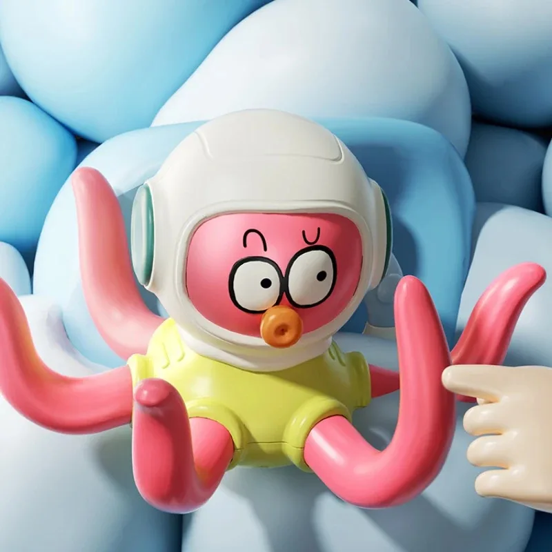 Brinquedo de Banho Octopus com Anel Flutuante para Crianças, Bebês e Crianças Pequenas para Brincar na Água