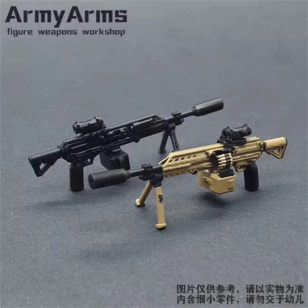 

Аксессуары для солдатиков Fanatic ArmyArms в масштабе 1/50, пластиковая модель MG338 5 см, игрушки для фигурок, в наличии