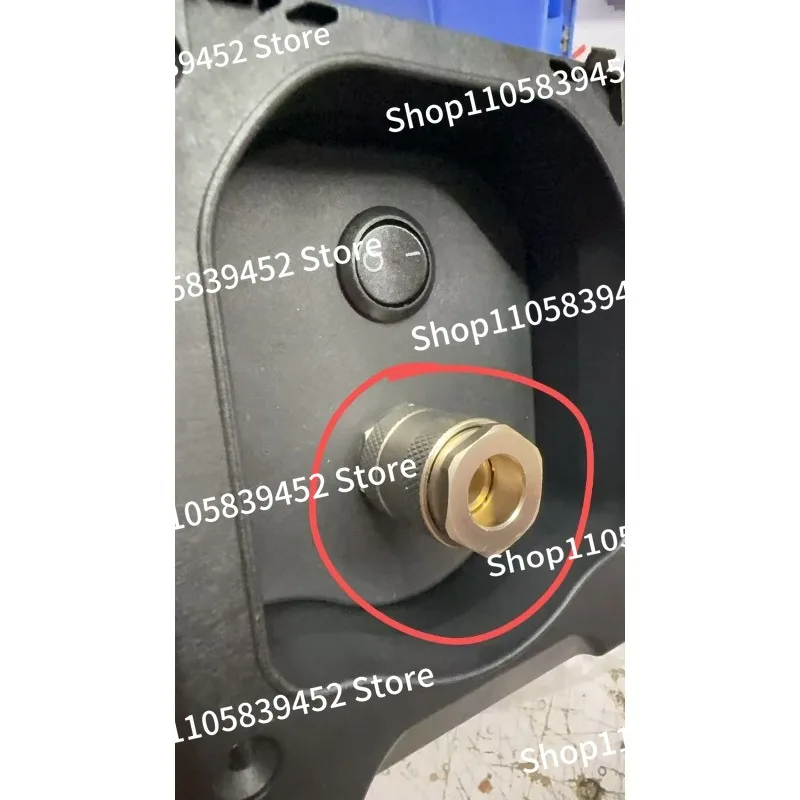For RV External Water Filling Port Quick Plug Quick Connect Female Head,  Self-closing Self-sealing External Faucet Shower
