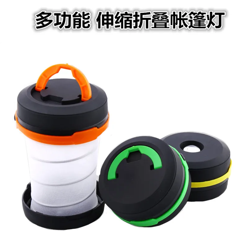 

Outdoor camping light super bright LED portable foldable retractable camp household horse light emergency hanging No. 5 batt