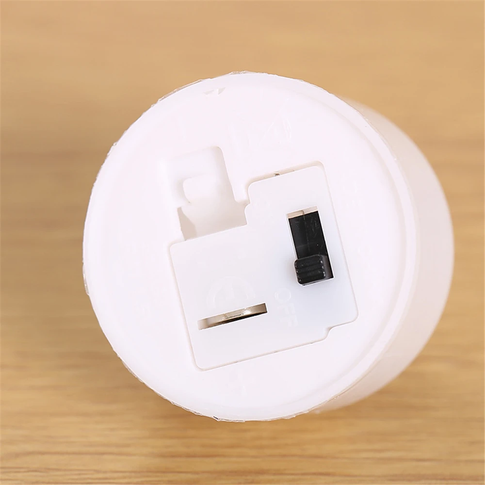 Led Small Tea Wax To Express The Proposal Atmosphere Decorative Props Simulation Round Smokeless Electronic Small Candle