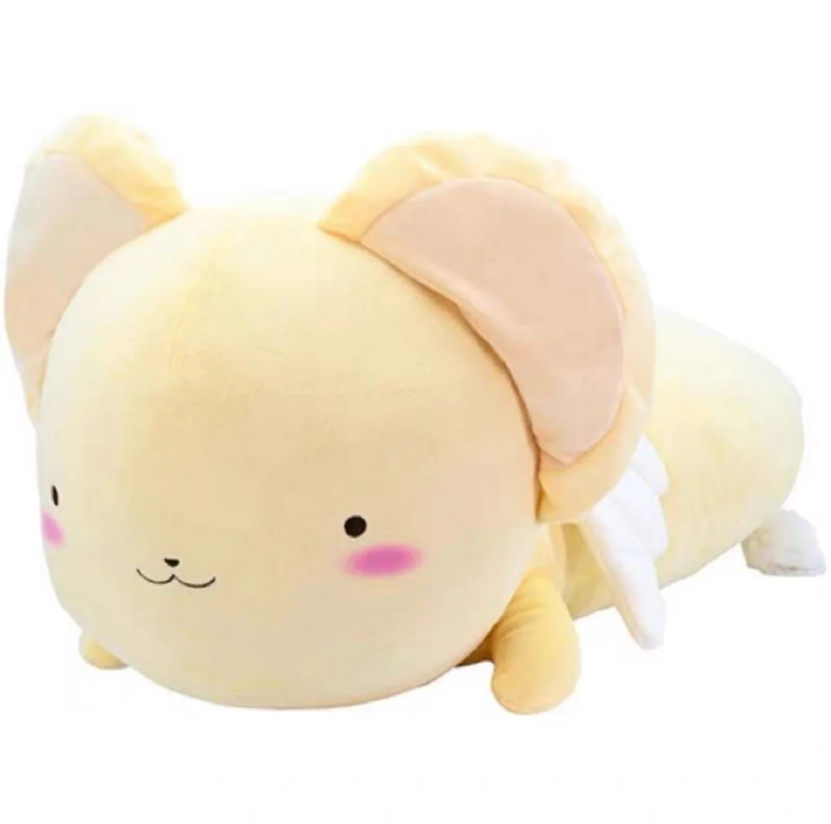 كاردكابتور ساكورا سيربيروس/كربيروس كيرو تأثيري الدعامة أنيمي الأصفر لطيف محشوة الكرتون التميمة