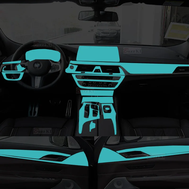 Прозрачная защитная пленка из ТПУ для 2018-2022 BMW 6 Series GT 630i 640i