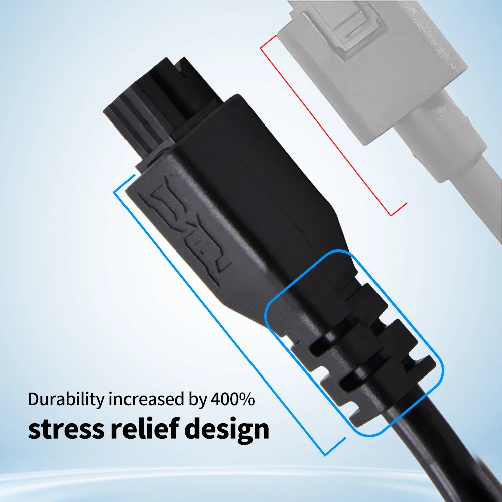 ترقية كابل تمديد Bambulab AMS lite 6-pin 1.5M مع حلقة مغناطيسية لمختبر Bambulab Bambu X1/P1/H2D