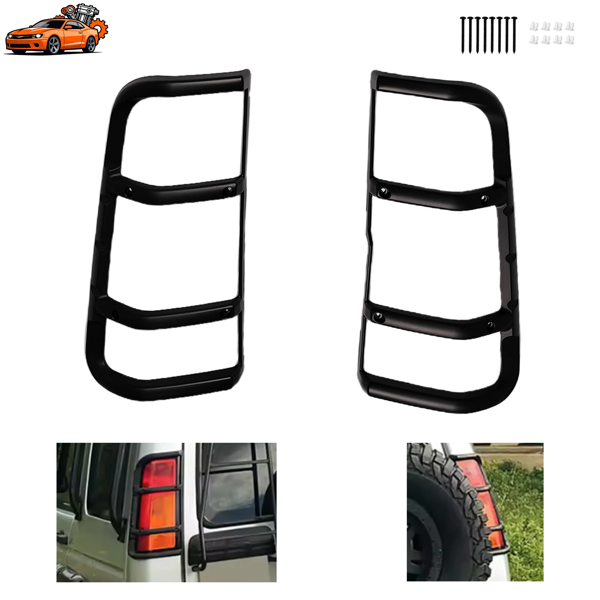 

Car Head light Tail light Guard Grille Trail Replace Accessories Cover For Land Rover Discovery 2 1999-2004 STC53193 STC53194