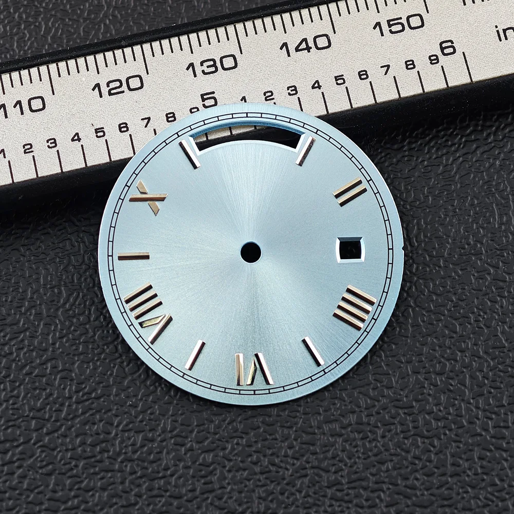 31.1MM Diameter Green/Blue/Gold/white/black Watch Dial for M8285 Movement Watch Accessories accessories sun pattern dial