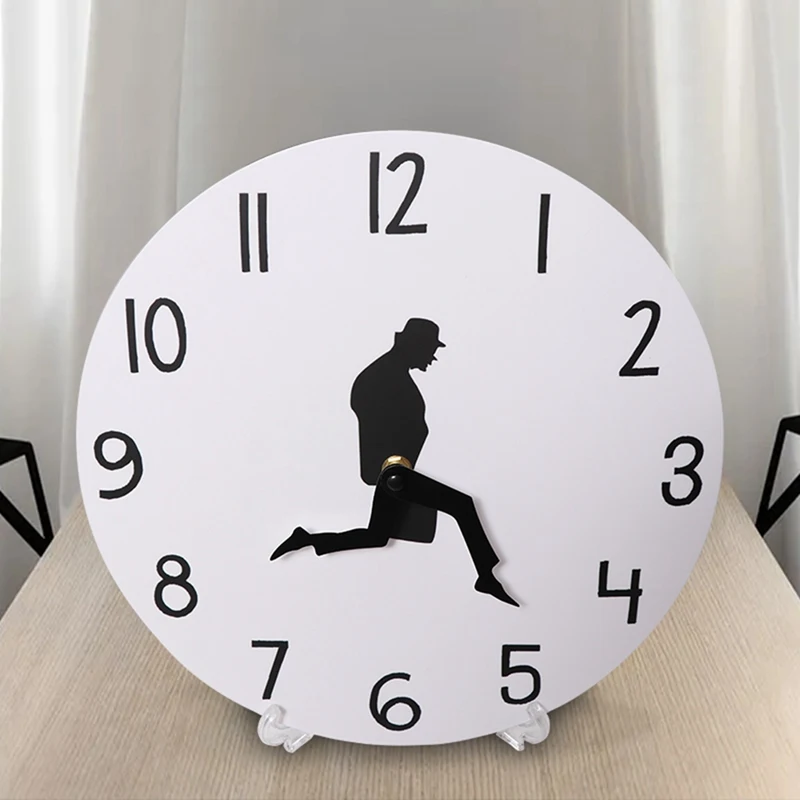 Creative Wall Clock  Seconds Silent Ministry Of Silly Walks Clock Decor