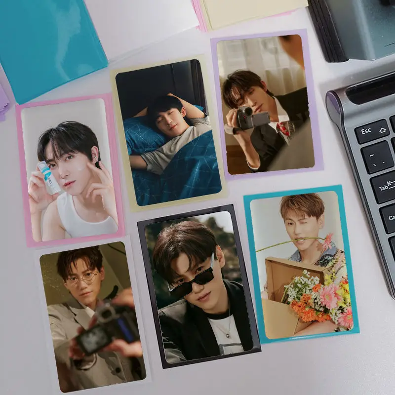 UNKNOWN Huang Hongxuan Qiu Yuchen Surrounding Double-sided Rounded Corner Small Card Stills Polaroid Hard Card Album