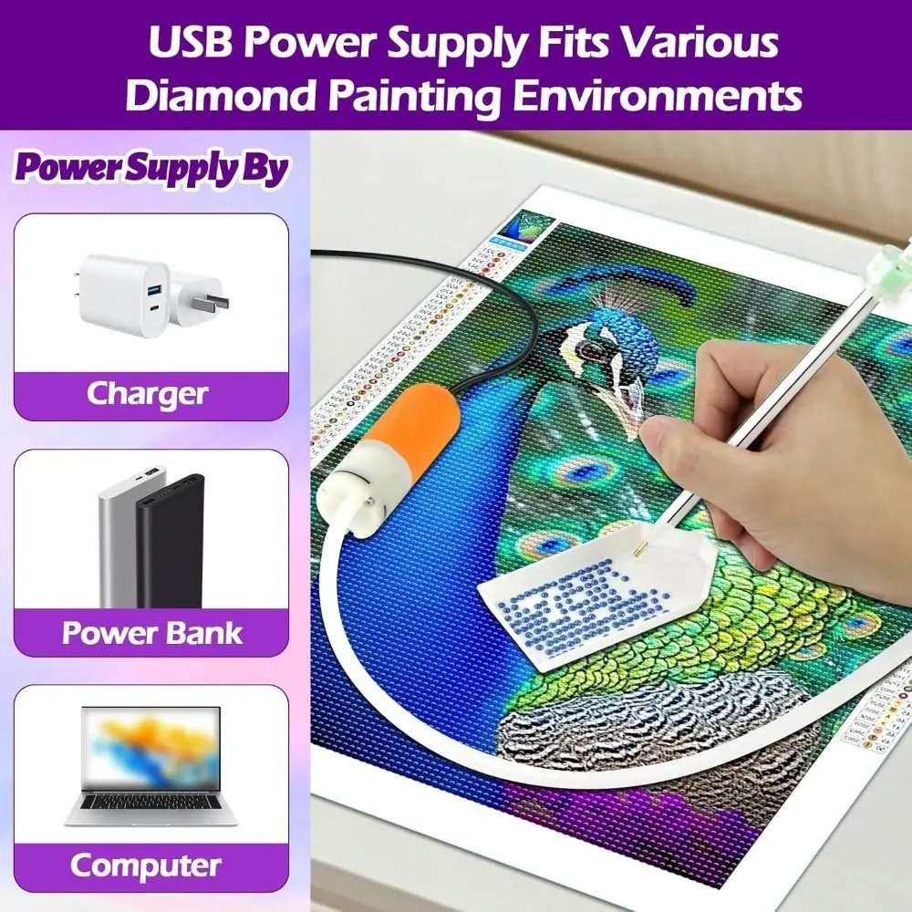 DIY فراغ الماس الفن القلم أطقم التلقائي الحرفية الكهربائية الأحجار الكريمة اللوحة القلم مستقرة أداة فنية الماس طقم أدوات الطلاء المنزل