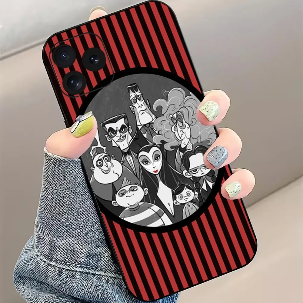 T-The A-Addams F-Family movie Phone Case For iPhone 8 11 12 13 Pro 14 15 Mini X XR XS max Plus Shell