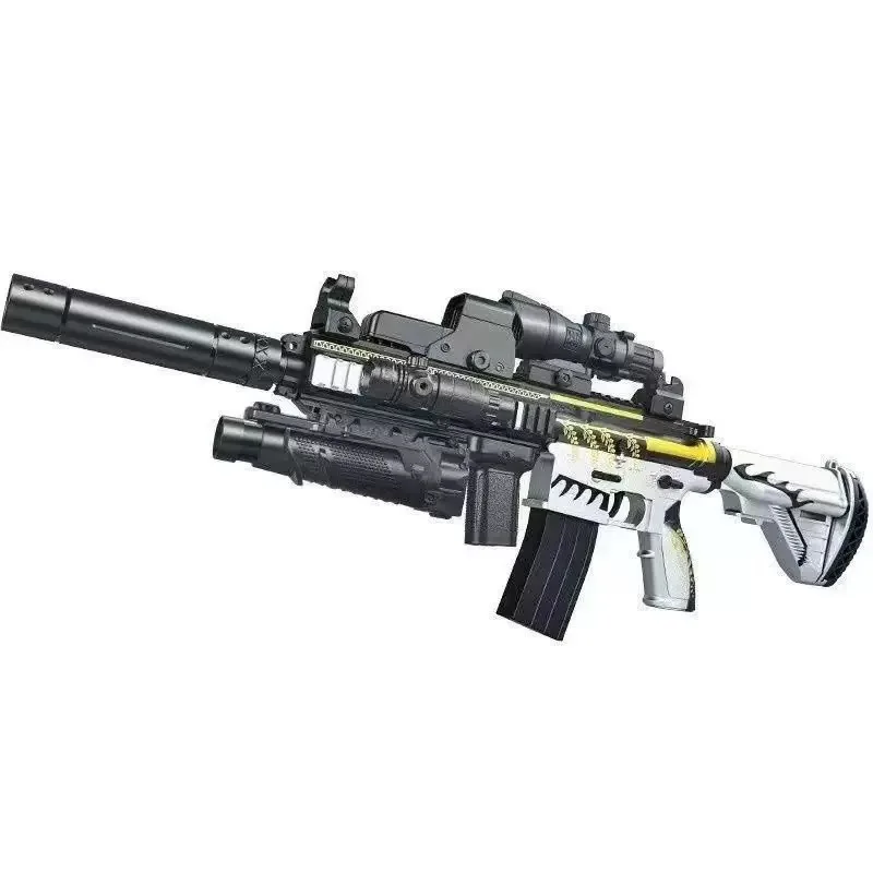 M416 ปืนของเล่นกลางแจ้งไฟฟ้า Blaster ยิงกีฬาเจล Bullet ยิงฤดูร้อนน้ําของเล่นสําหรับ Interactive ผู้ปกครองเด็กเกม