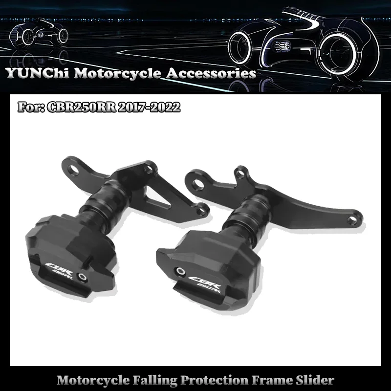 

Motorcycle Falling Protection Frame Slider Fairing Guard Crash Protector For HONDA CBR 250RR CBR250RR 2017-2022