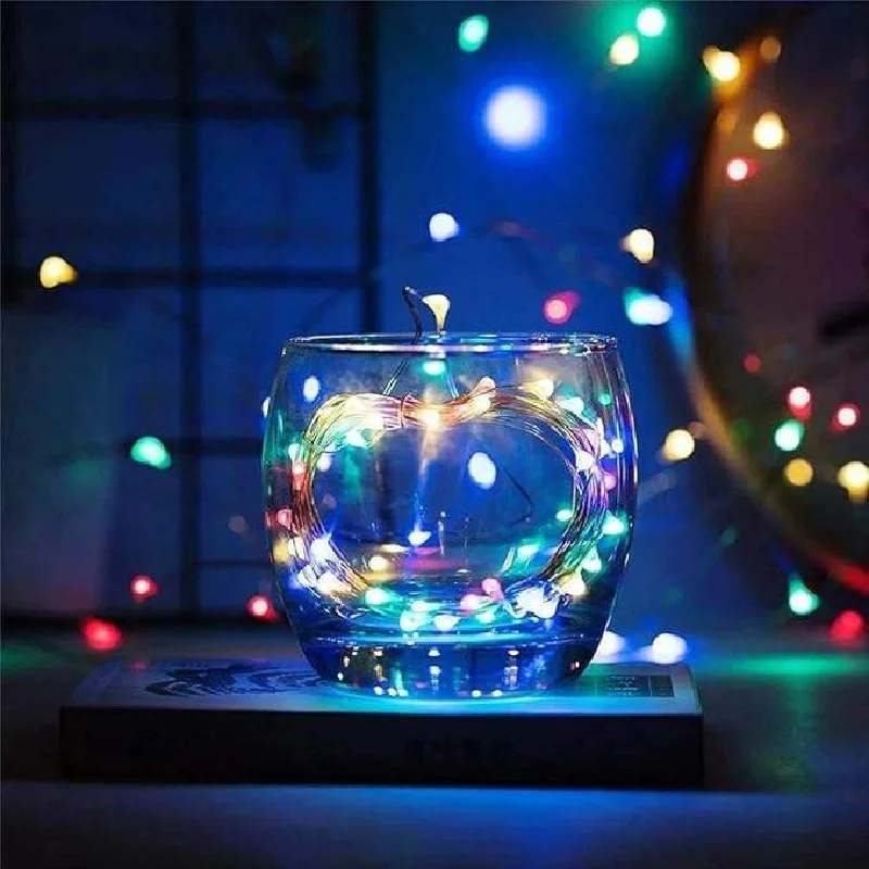 

Copper Wire LED String lights Holiday lighting Hot 2M 3M 5M 10M Fairy Garland For Christmas Tree Wedding Party Decoration