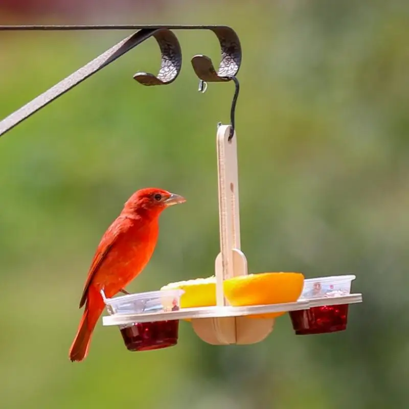 Oriole Bird Feeder Bird Drinker Feeder Water Bottle Cup Cat Chicken Pigeon Parrot Hamster Nozzle Water Wild Bird Feeding Station