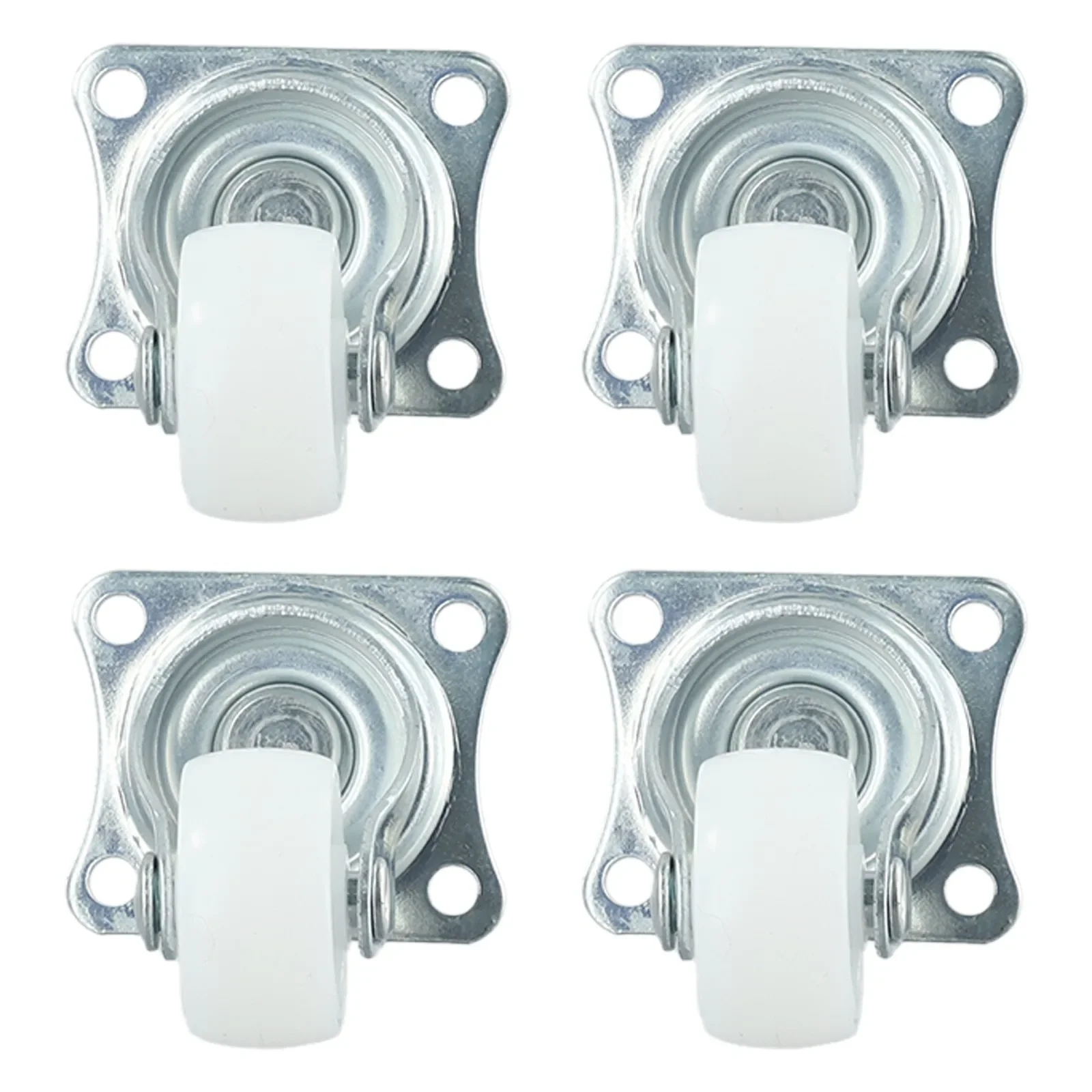 Parts Swivel Casters Warehouses Homes Wheel With Rubber Mount Ball 4/12pcs Bearing Wheels Material Handling Pratical
