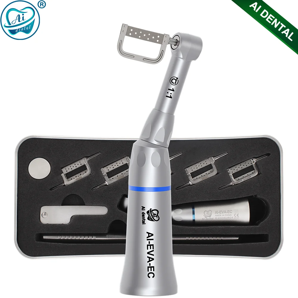 AI-EVA-ECS Laboratory Oral Therapy 1:1 Contra Angle Low Speed Dental Handpiece Orthodontic Interproximal Stripping Materials Kit