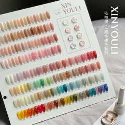 XINYOULI 100 Color Senior Glue Nail Polish Nail Air Nail Salon  Shop Special  Nail Cover Nail glue