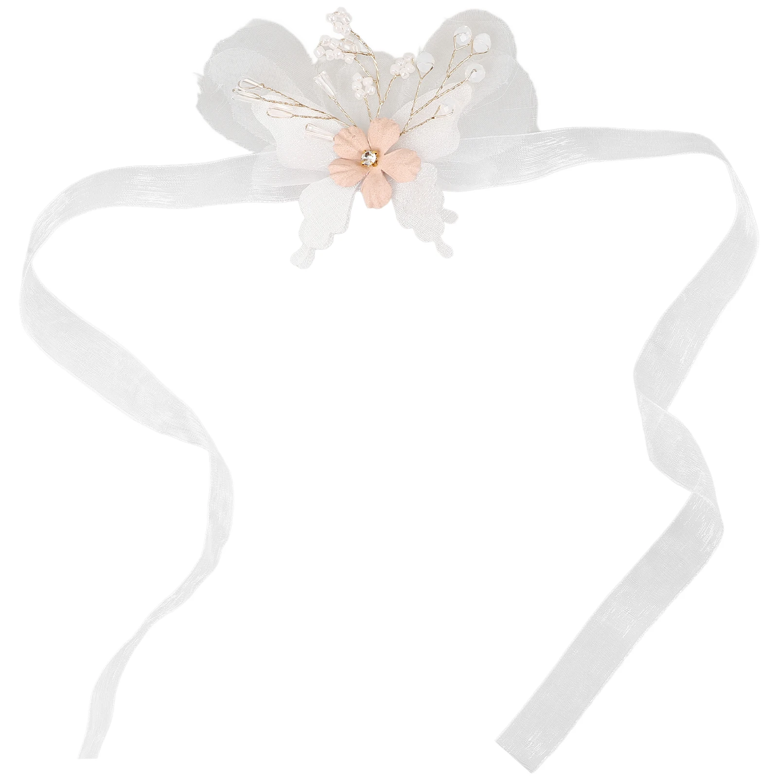 

Wrist Flower Hand Jewelry Bride Orchid Bracelet Corsage Floral Accessory Bridal Wedding Party Decor Rustic Wrist Corsage