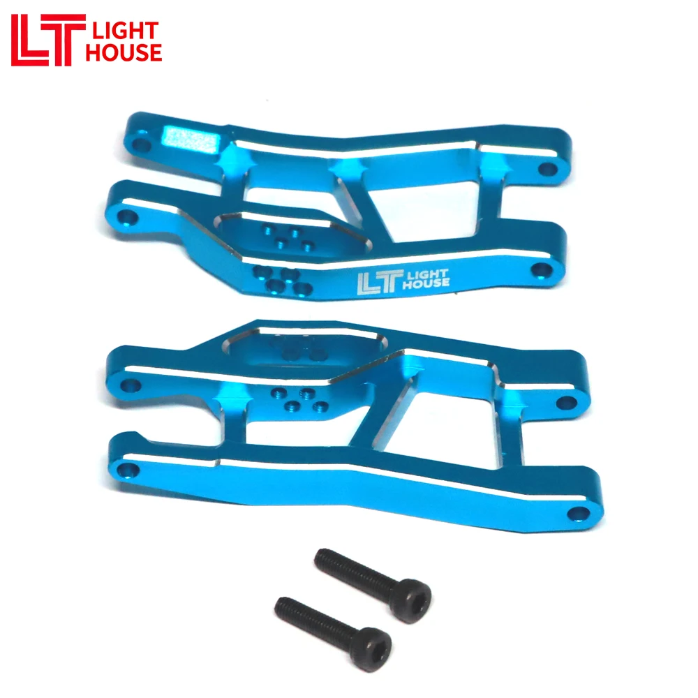 ライトハウス 7075 アルミフロントロアアームセット TRX MINI MAXX BL-2s 4WD ブラシレスモンスタートラック 107154-1 アップグレードパーツ用
