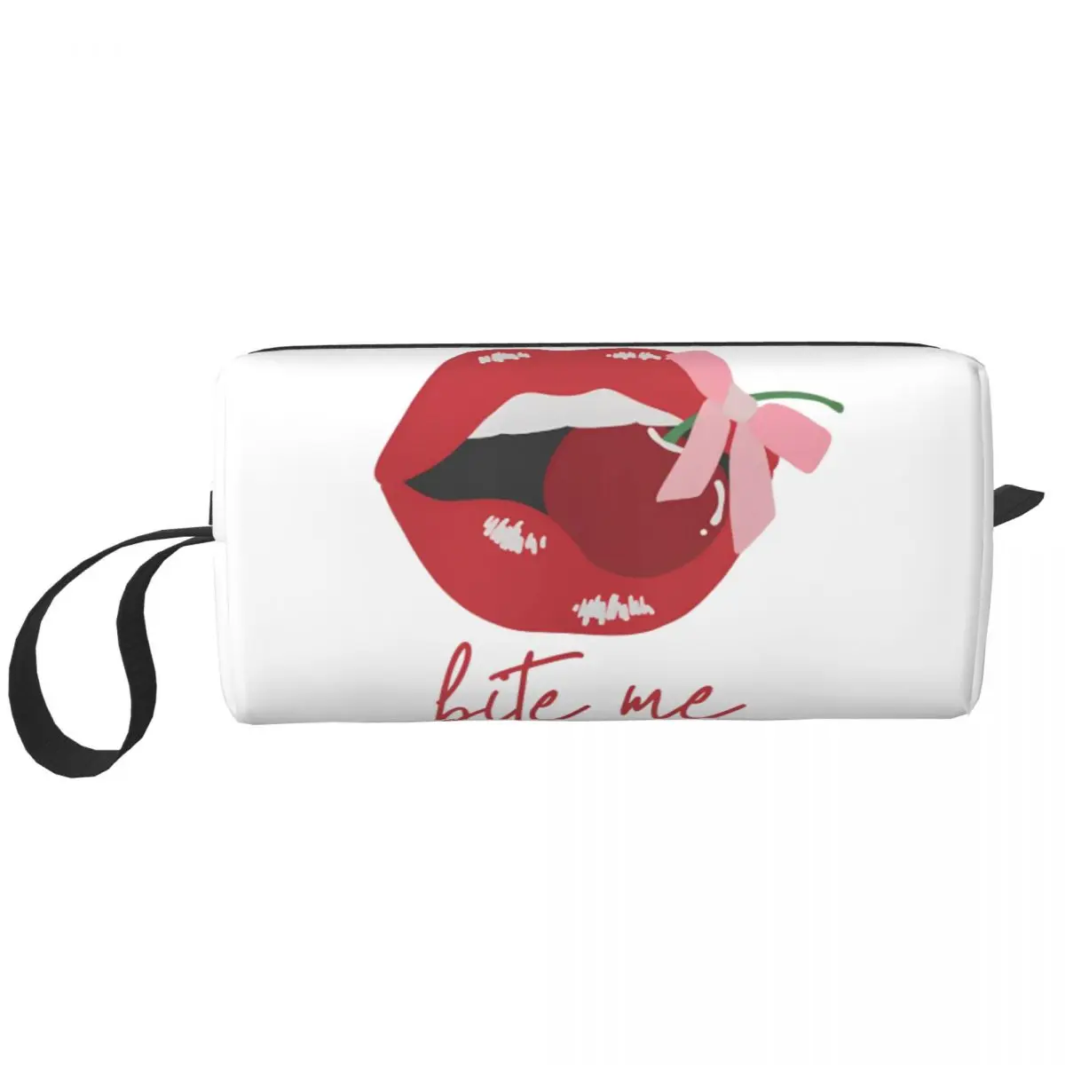 

Renee Rapp Bite Me косметички большой емкости косметичка модный водонепроницаемый чехол-органайзер для макияжа