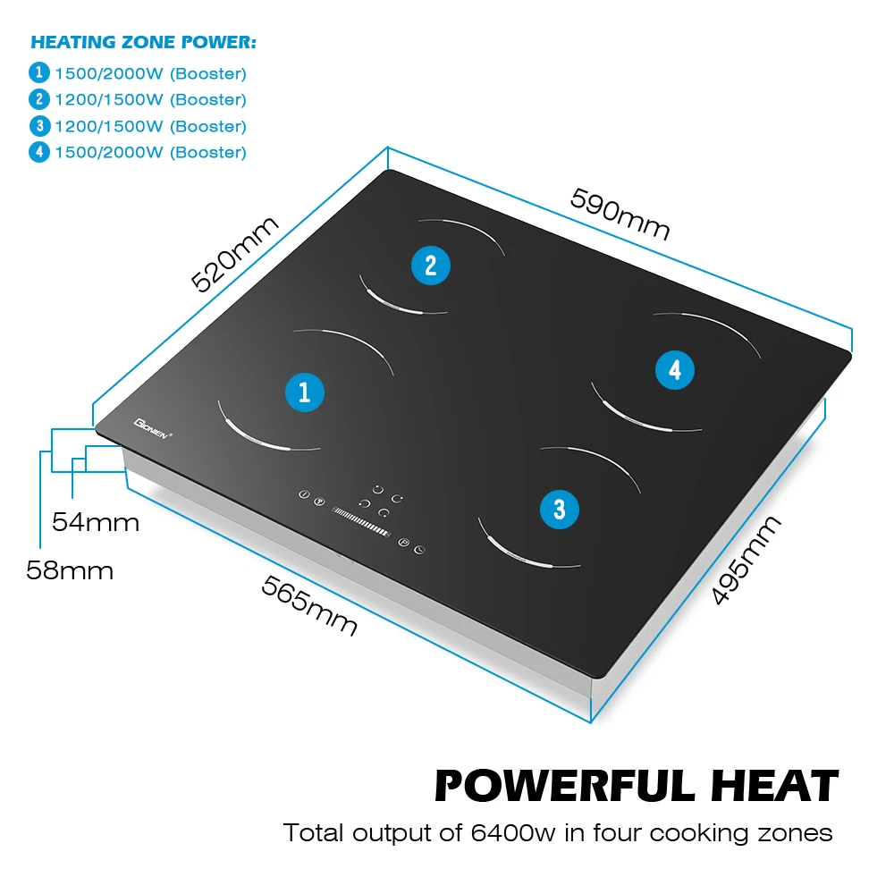 Modern Induction Cooker Energy-Efficient Induction Cooker Space-Saving Induction Cooker