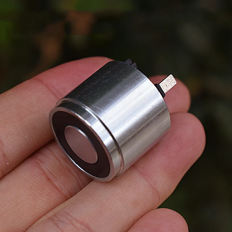 P25/20 25mm Round Strong Power Solenoid Electromagnet DC 3V-3.7V Mini sucked type Lifting electric iron suction Electric Magnet